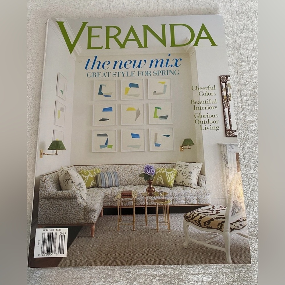 Veranda March April 2018 The New Mix Great Style for Spring Magazine Very Good